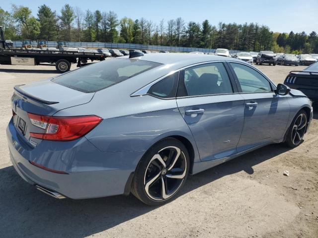 1HGCV1F41MA112967 - 2021 HONDA ACCORD SPORT SE GRAY photo 3