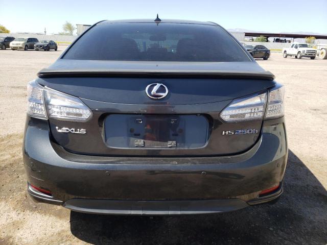 JTHBB1BA3A2012064 - 2010 LEXUS HS 250H CHARCOAL photo 6