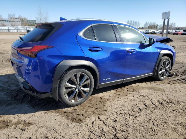 JTHU9JBH4K2008074 - 2019 LEXUS UX 250H BLUE photo 3