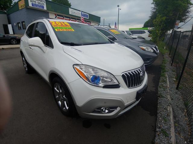 KL4CJDSB5EB784018 - 2014 BUICK ENCORE PREMIUM WHITE photo 1