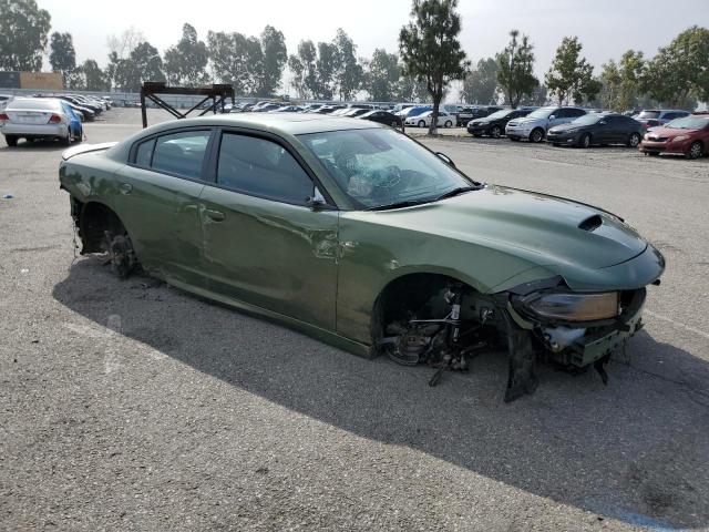 2C3CDXHG4PH513287 - 2023 DODGE CHARGER GT GREEN photo 4