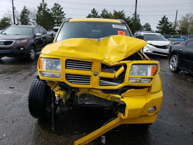 1D4PU6GX5BW512574 - 2011 DODGE NITRO DETONATOR YELLOW photo 5