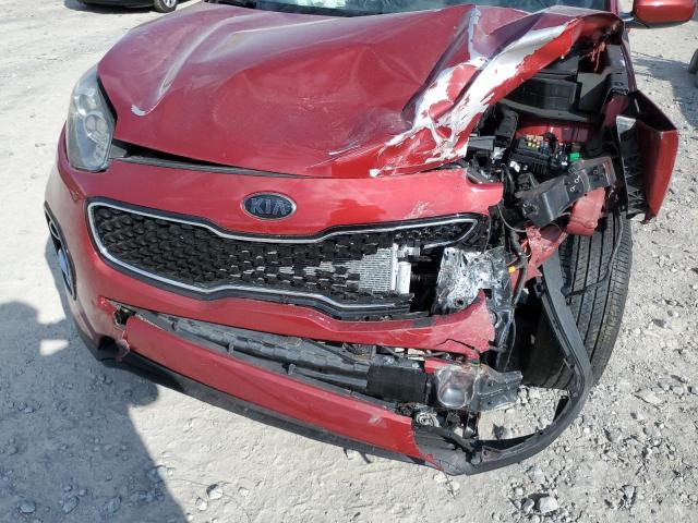 KNDPN3AC7H7264989 - 2017 KIA SPORTAGE EX RED photo 11