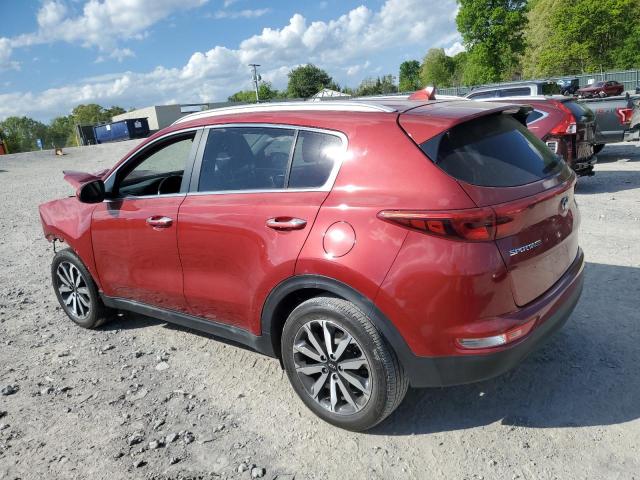 KNDPN3AC7H7264989 - 2017 KIA SPORTAGE EX RED photo 2