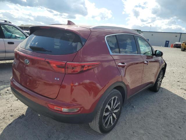 KNDPN3AC7H7264989 - 2017 KIA SPORTAGE EX RED photo 3