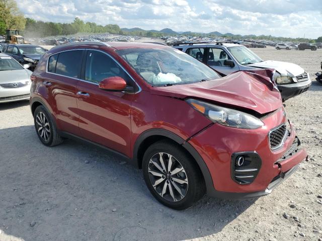 KNDPN3AC7H7264989 - 2017 KIA SPORTAGE EX RED photo 4