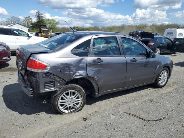 1FAHP3FN6BW140885 - 2011 FORD FOCUS SE GRAY photo 3