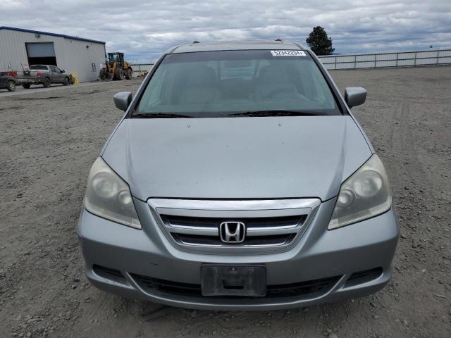 5FNRL38766B041342 - 2006 HONDA ODYSSEY EXL SILVER photo 5