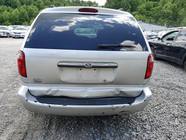 2C4GP54L24R507019 - 2004 CHRYSLER TOWN & COU TOURING ვერცხლისფერი ფოტო 6