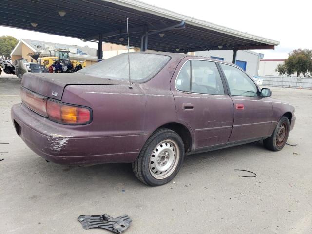 4T1SK12E4NU087527 - 1992 TOYOTA CAMRY LE MAROON photo 3