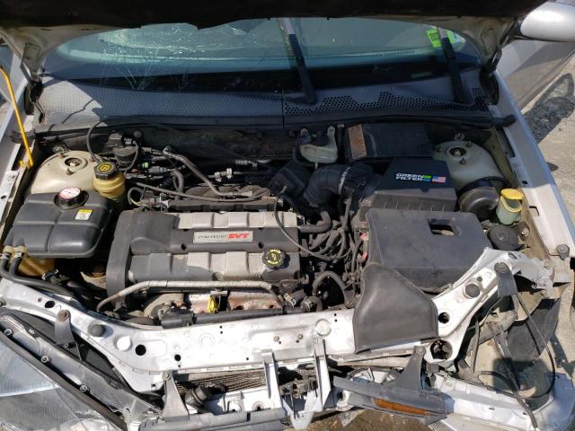 3FAHP39592R232538 - 2002 FORD FOCUS SVT SILVER photo 11