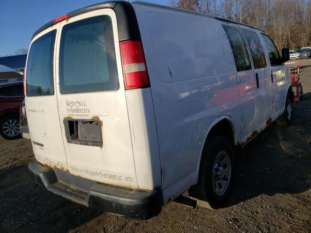 1GCSGAFX9B1123839 - 2011 CHEVROLET EXPRESS G1 WHITE photo 3