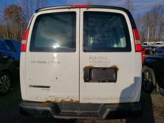 1GCSGAFX9B1123839 - 2011 CHEVROLET EXPRESS G1 WHITE photo 6