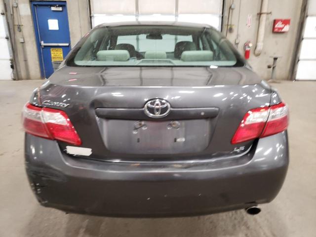 4T4BE46K47R007533 - 2007 TOYOTA CAMRY CE GRAY photo 6