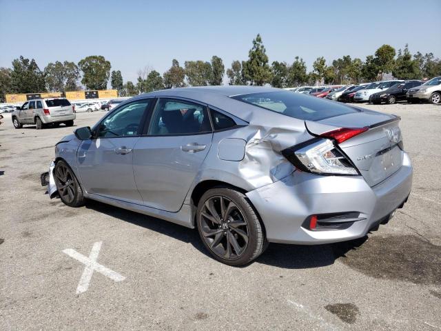 2HGFC2F87LH584781 - 2020 HONDA CIVIC SPORT 银色 照片 2