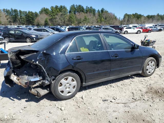 1HGCM56417A015203 - 2007 HONDA ACCORD LX BLACK photo 3