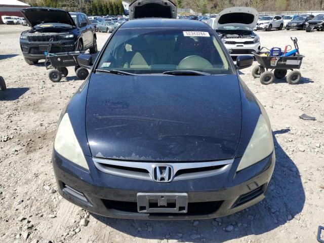 1HGCM56417A015203 - 2007 HONDA ACCORD LX BLACK photo 5