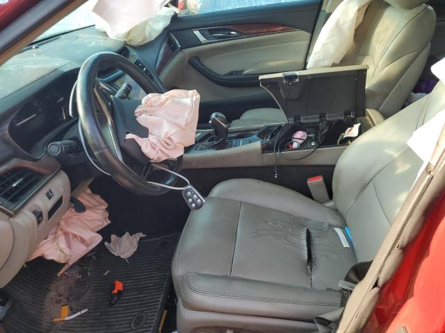 1G6AP5SX4K0110840 - 2019 CADILLAC CTS MAROON photo 7