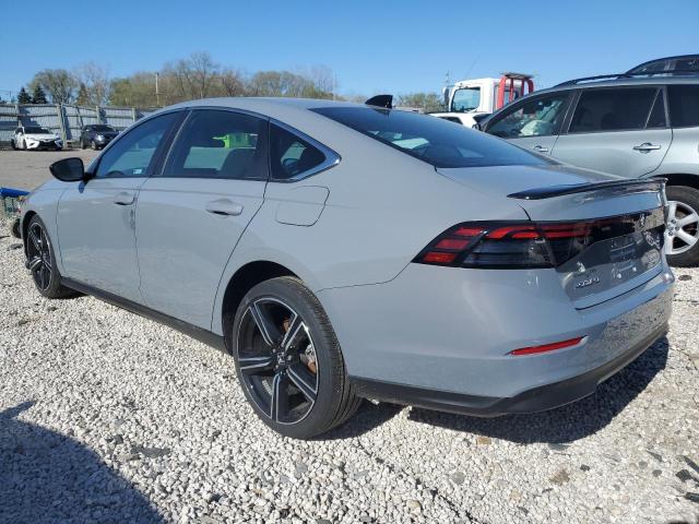 1HGCY2F51PA010823 - 2023 HONDA ACCORD HYBRID SPORT GRAY photo 2