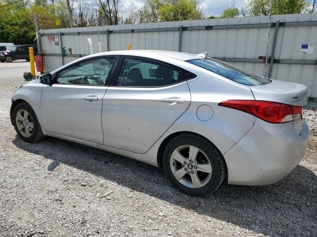 KMHDH4AE0CU474387 - 2012 HYUNDAI ELANTRA GLS SILVER photo 2