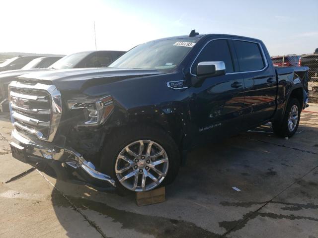 1GTU9BED7KZ426894 - 2019 GMC SIERRA K1500 SLE BLUE photo 1