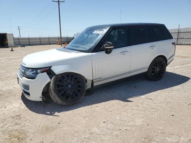 SALGV2TF0FA219001 - 2015 LAND ROVER RANGE ROVE AUTOBIOGRAPHY WHITE photo 1