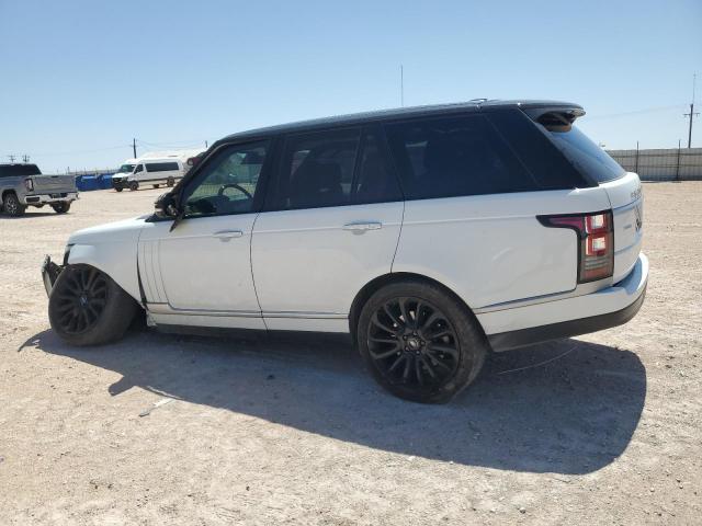 SALGV2TF0FA219001 - 2015 LAND ROVER RANGE ROVE AUTOBIOGRAPHY WHITE photo 2