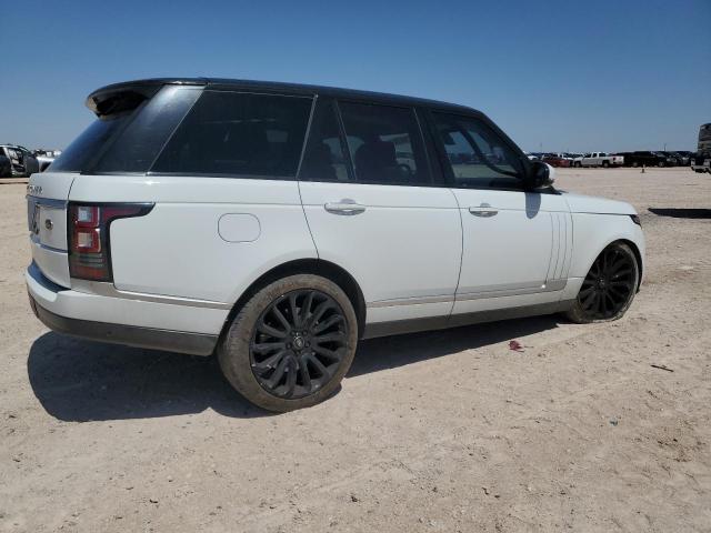 SALGV2TF0FA219001 - 2015 LAND ROVER RANGE ROVE AUTOBIOGRAPHY WHITE photo 3