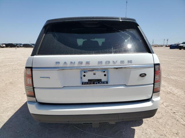 SALGV2TF0FA219001 - 2015 LAND ROVER RANGE ROVE AUTOBIOGRAPHY WHITE photo 6