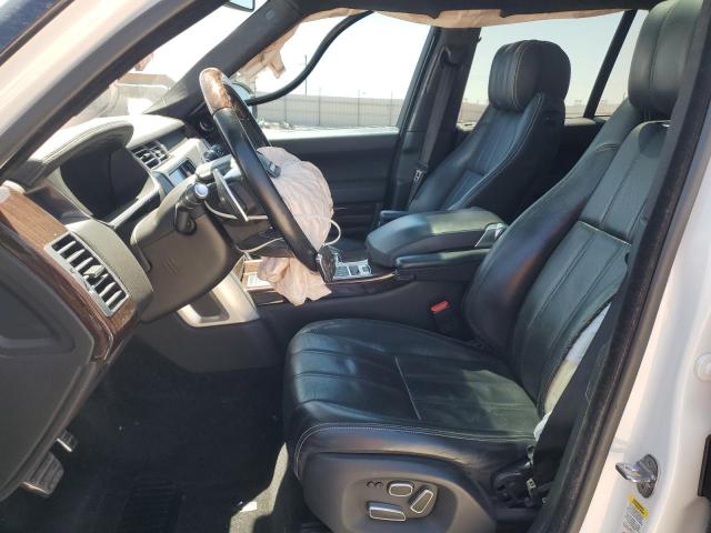 SALGV2TF0FA219001 - 2015 LAND ROVER RANGE ROVE AUTOBIOGRAPHY WHITE photo 7