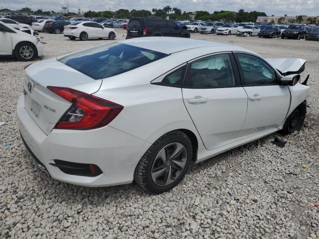 19XFC2F62LE011683 - 2020 HONDA CIVIC LX WHITE photo 3