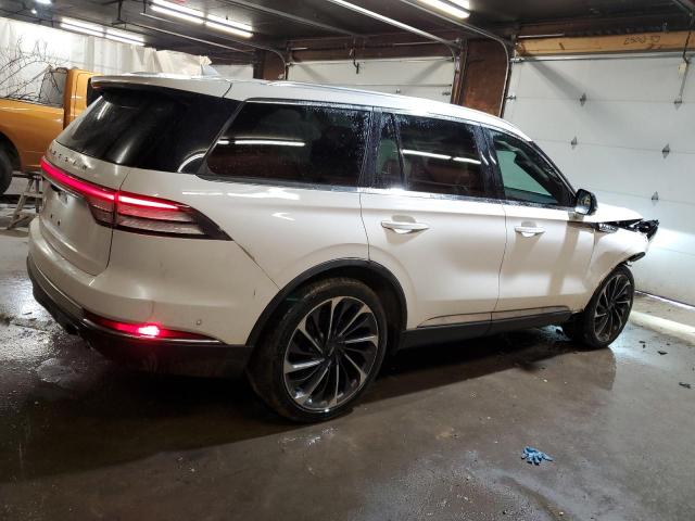 5LM5J7XC3LGL16380 - 2020 LINCOLN AVIATOR RESERVE WHITE photo 3