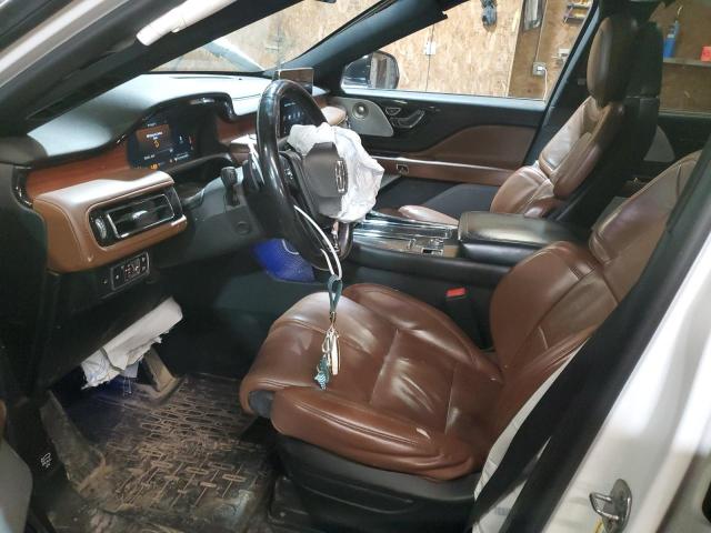 5LM5J7XC3LGL16380 - 2020 LINCOLN AVIATOR RESERVE WHITE photo 7