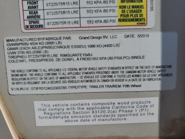 573FR3124G3303785 - 2016 GRAN REFLECTION Braun Foto 10