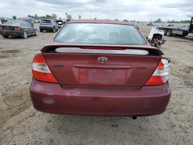 4T1BE32K94U295961 - 2004 TOYOTA CAMRY LE MAROON photo 6