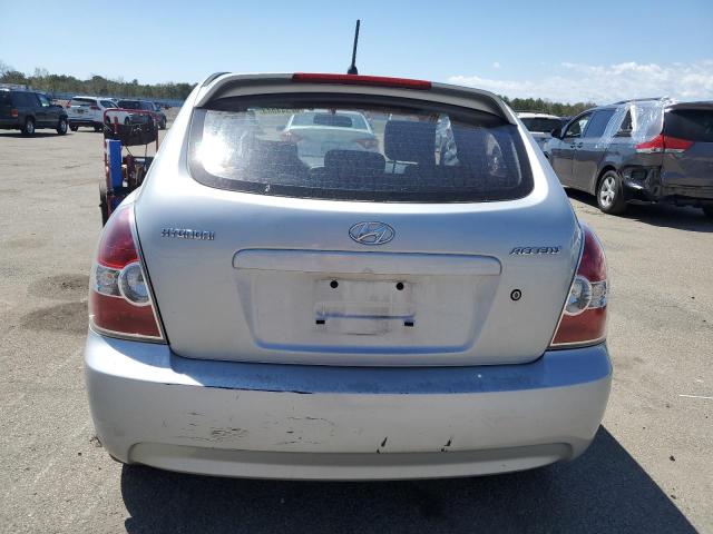 KMHCM3AC0BU186190 - 2011 HYUNDAI ACCENT GL SILVER photo 6