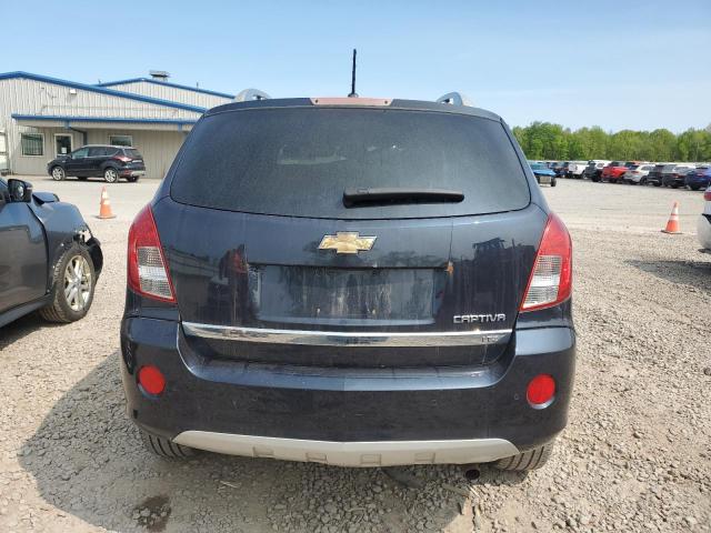 3GNAL4EK1ES593243 - 2014 CHEVROLET CAPTIVA LTZ BLUE photo 6