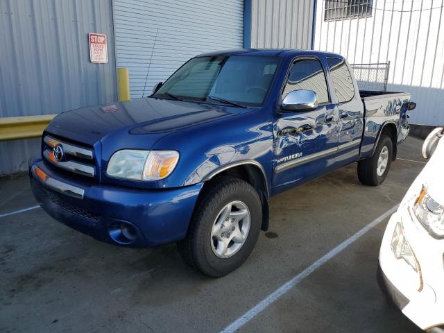 5TBRU34135S450156 - 2005 TOYOTA TUNDRA ACCESS CAB SR5 BLUE photo 1
