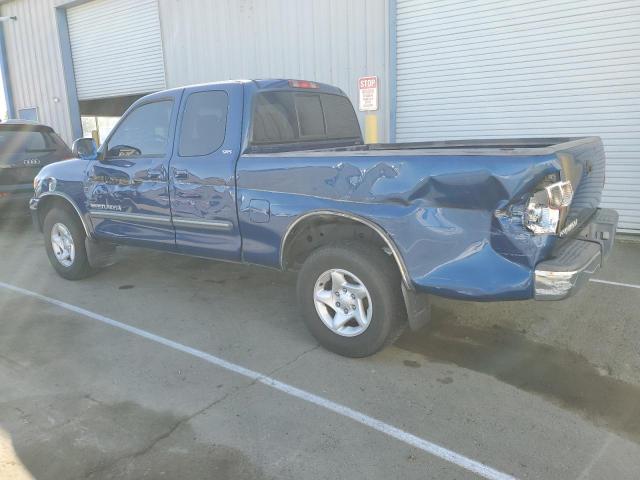 5TBRU34135S450156 - 2005 TOYOTA TUNDRA ACCESS CAB SR5 BLUE photo 2