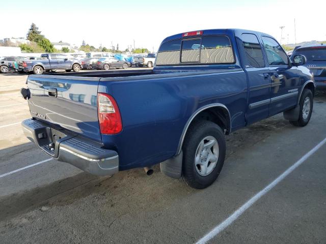 5TBRU34135S450156 - 2005 TOYOTA TUNDRA ACCESS CAB SR5 BLUE photo 3