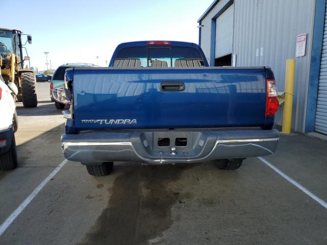5TBRU34135S450156 - 2005 TOYOTA TUNDRA ACCESS CAB SR5 BLUE photo 6