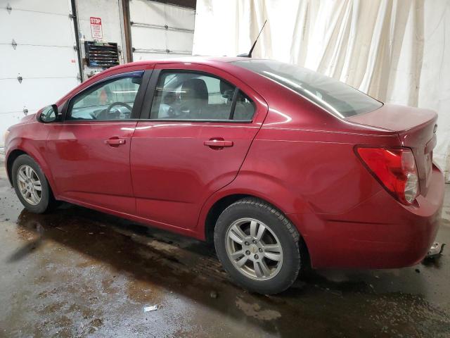 1G1JB5SHXC4147141 - 2012 CHEVROLET SONIC LS MAROON photo 2