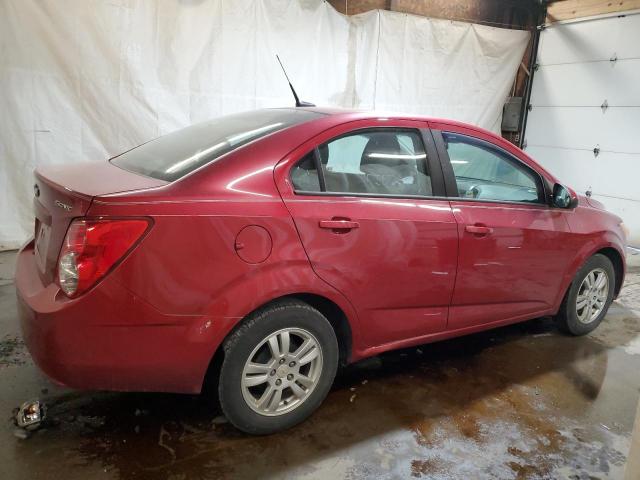 1G1JB5SHXC4147141 - 2012 CHEVROLET SONIC LS MAROON photo 3