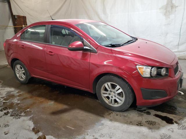 1G1JB5SHXC4147141 - 2012 CHEVROLET SONIC LS MAROON photo 4