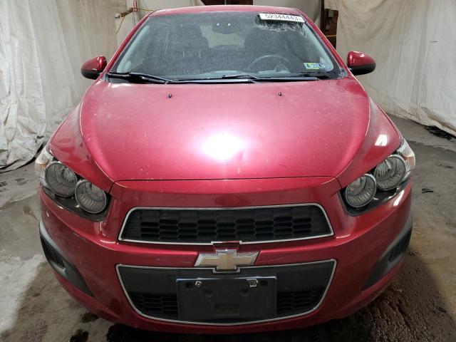 1G1JB5SHXC4147141 - 2012 CHEVROLET SONIC LS MAROON photo 5