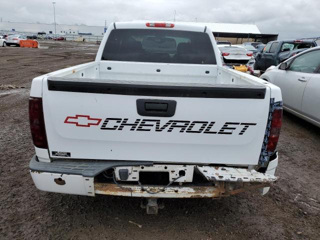 2GCEK13C671722776 - 2007 CHEVROLET SILVERADO K1500 CREW CAB WHITE photo 6