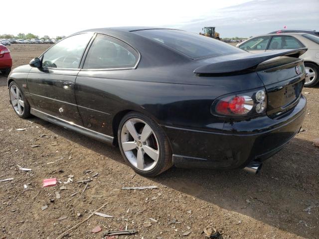 6G2VX12U26L553271 - 2006 PONTIAC GTO BLACK photo 2