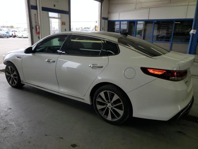 5XXGV4L21GG035059 - 2016 KIA OPTIMA SXL WHITE photo 2