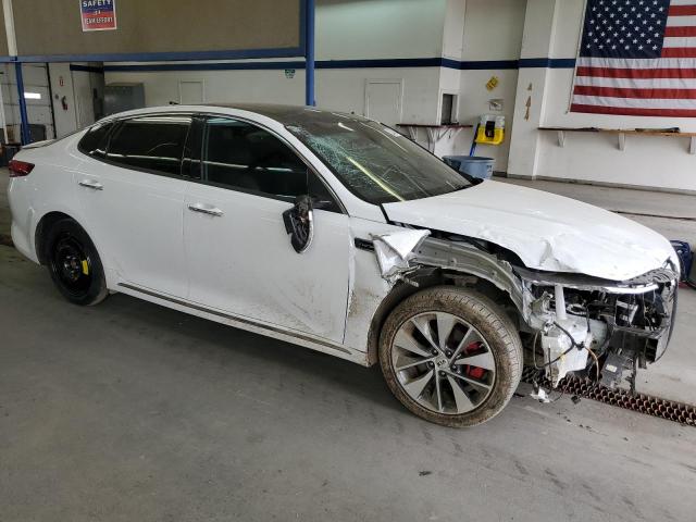 5XXGV4L21GG035059 - 2016 KIA OPTIMA SXL WHITE photo 4