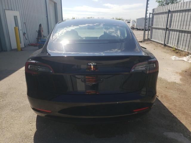 5YJ3E1EA4NF286529 - 2022 TESLA MODEL 3 BLACK photo 6